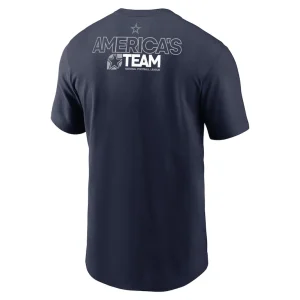 Dallas cowboys nike essential t shirt Navy L
