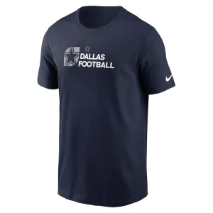 Dallas cowboys nike essential t shirt Navy M