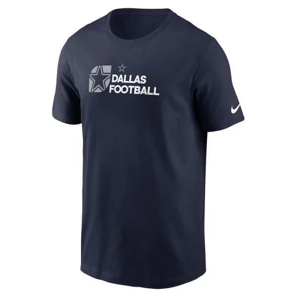 Dallas cowboys nike essential t shirt Navy M