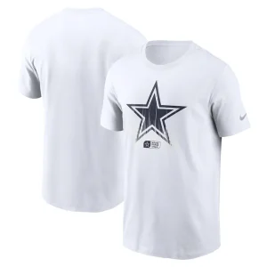 Dallas cowboys nike faded essential t shirt White