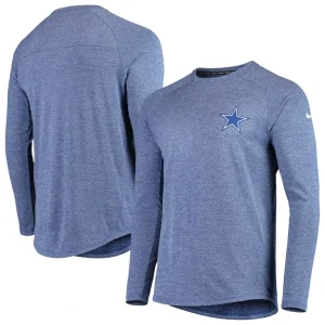 Dallas cowboys nike fan gear stadium long sleeve t shirt Royal