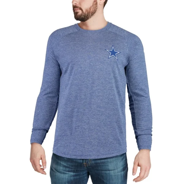 Dallas cowboys nike fan gear stadium long sleeve t shirt Royal XL