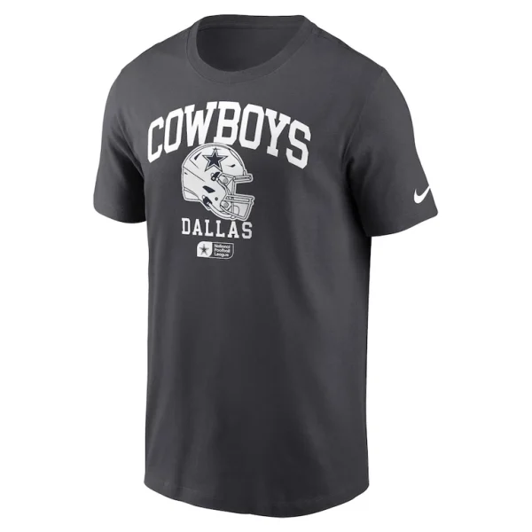 Dallas cowboys nike helmet essential t shirt Charcoal M
