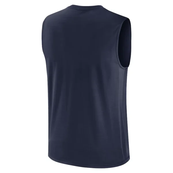Dallas cowboys nike large logo peformance muscle tank top Navy L