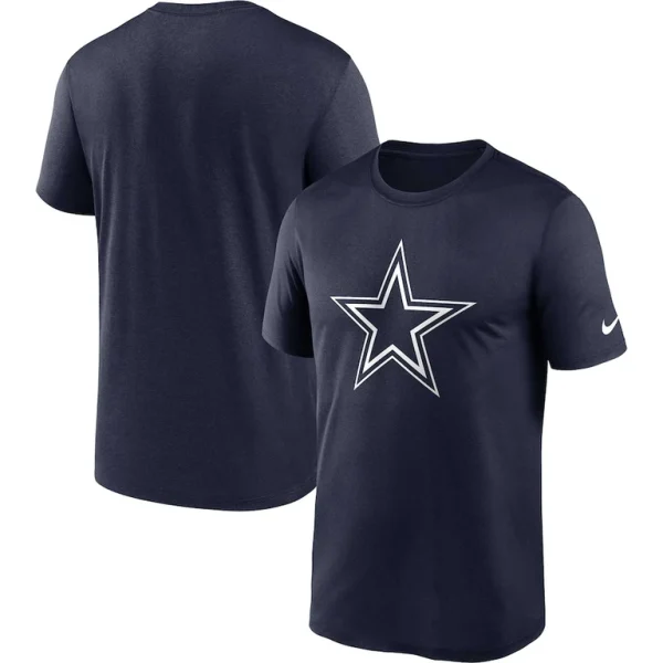 Dallas cowboys nike legend logo performance t shirt Navy