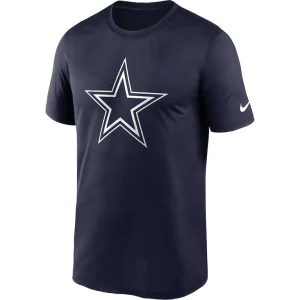 Dallas cowboys nike legend logo performance t shirt Navy M