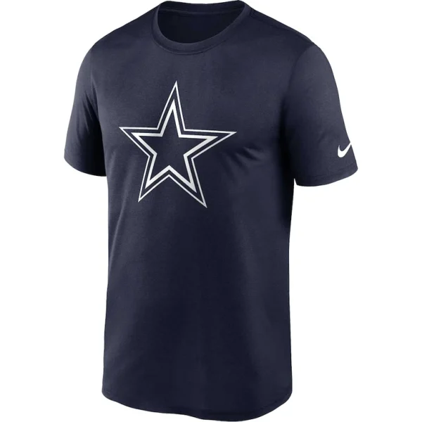 Dallas cowboys nike legend logo performance t shirt Navy M