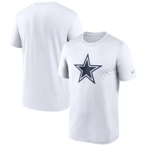 Dallas cowboys nike legend logo performance t shirt White