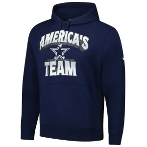 Dallas cowboys nike local americas team pullover hoodie Navy M