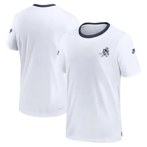 Dallas cowboys nike mens sideline coaches alternate performance t shirt White