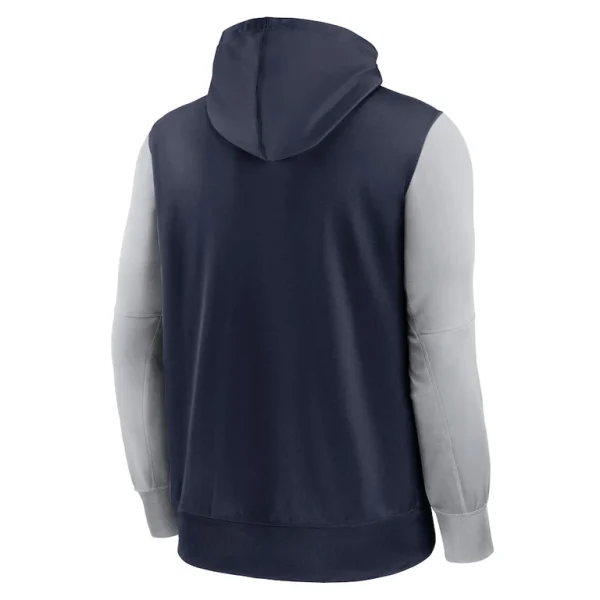 Dallas cowboys nike performance full zip hoodie Navy L