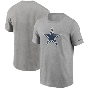 Dallas cowboys nike primary logo t shirt Heathered gray