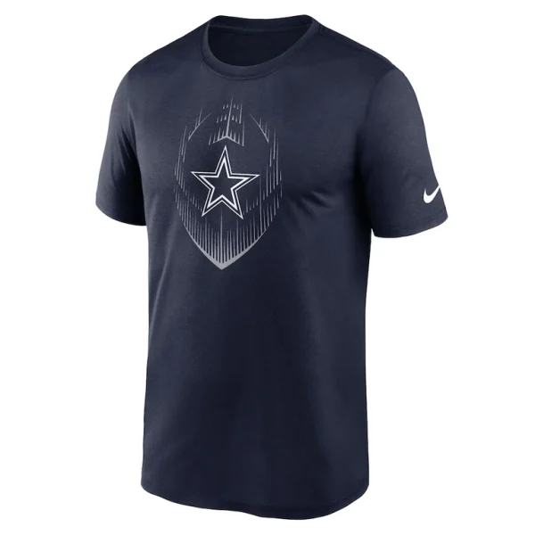 Dallas cowboys nike primetime legend icon performance t shirt Navy M