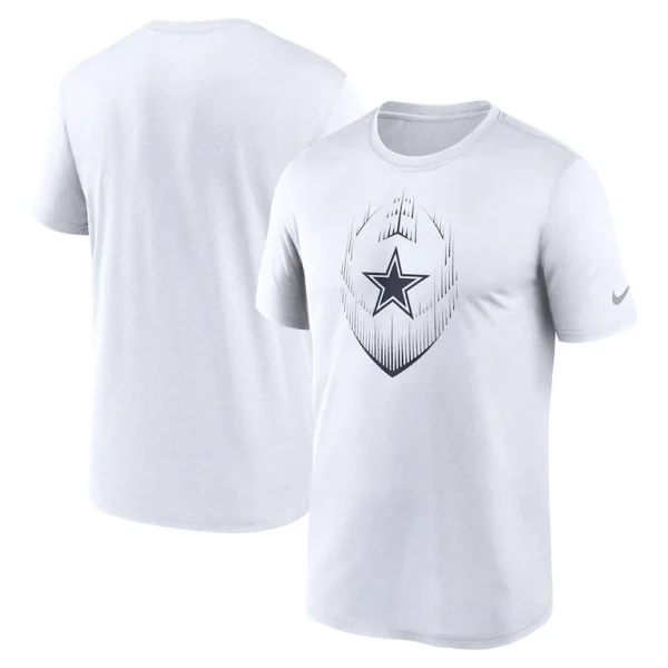 Dallas cowboys nike primetime legend icon performance t shirt White