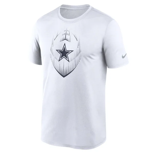 Dallas cowboys nike primetime legend icon performance t shirt White M