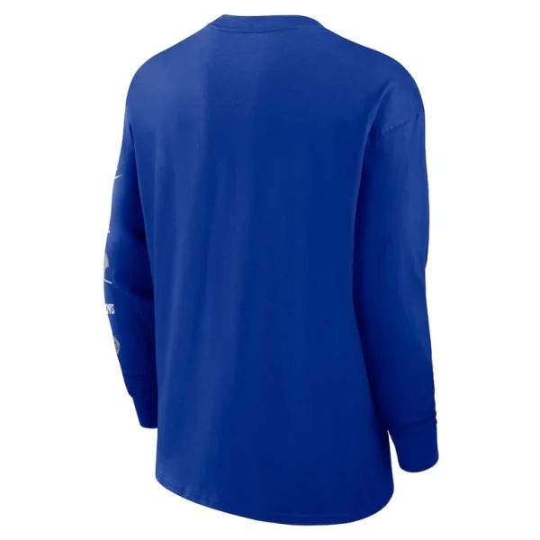 Dallas cowboys nike rewind max90 pocket long sleeve t shirt Royal L