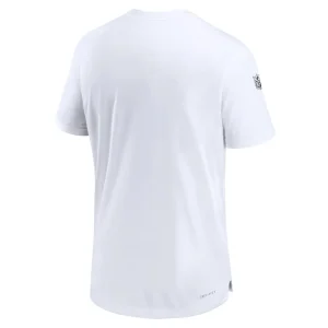 Dallas cowboys nike sideline coach performance t shirt White L