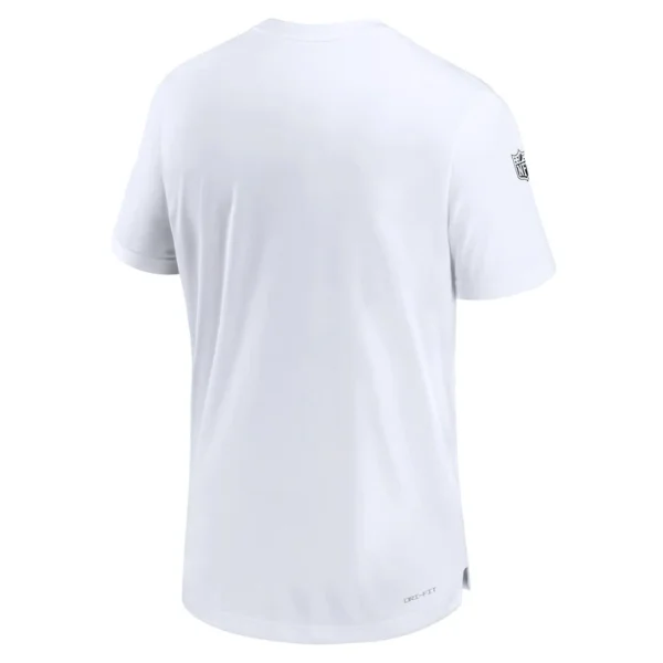 Dallas cowboys nike sideline coach performance t shirt White L
