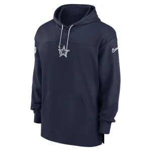 Dallas cowboys nike sideline jersey pullover hoodie Navy M