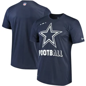 Dallas cowboys nike sideline legend football performance t shirt Navy