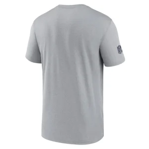 Dallas cowboys nike sideline legend performance t shirt Silver L