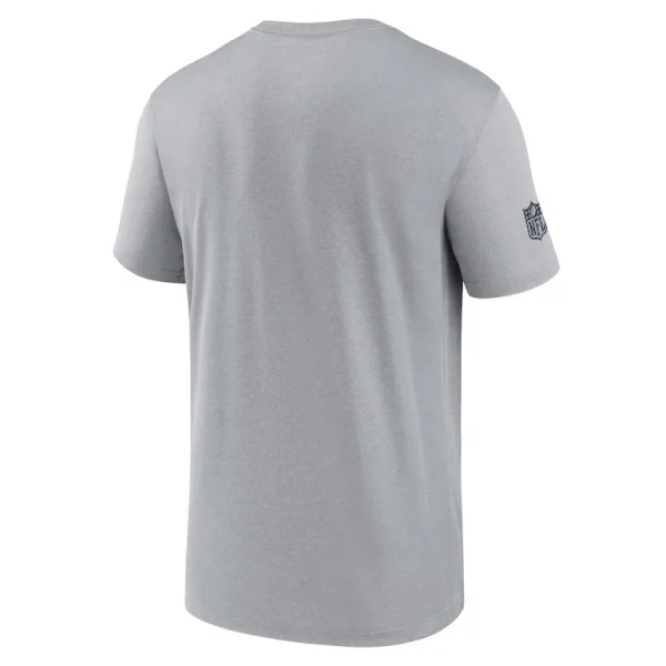 Dallas cowboys nike sideline legend performance t shirt Silver L