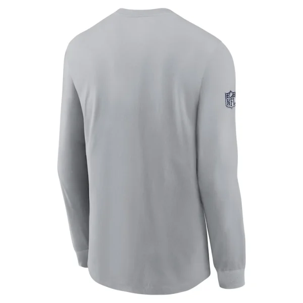 Dallas cowboys nike sideline performance long sleeve t shirt Gray L