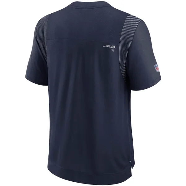 Dallas cowboys nike sideline player uv performance t shirt Navy L