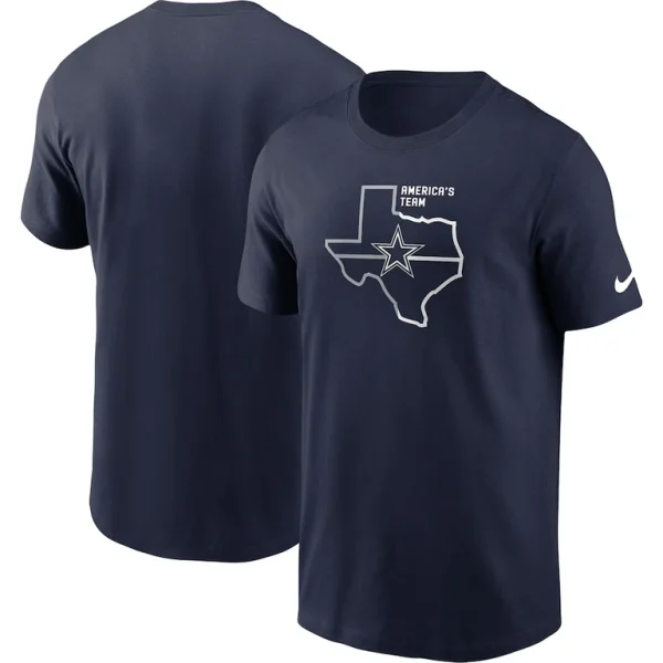 Dallas cowboys nike team local t shirt Navy