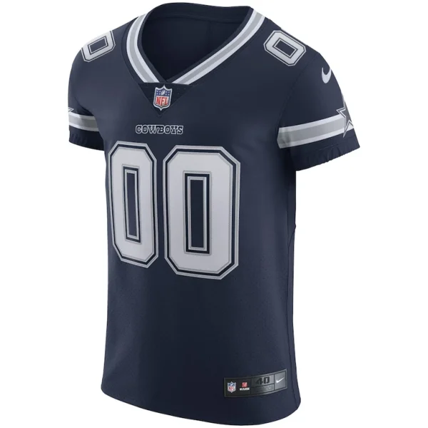 Dallas cowboys nike vapor elite custom jersey Navy 44