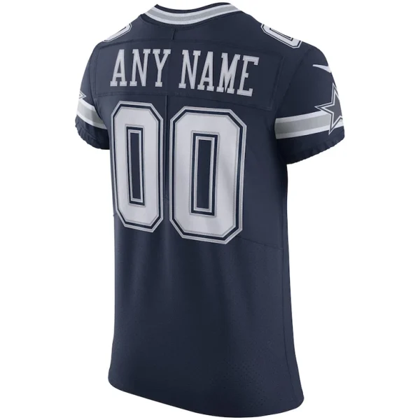 Dallas cowboys nike vapor elite custom jersey Navy 48