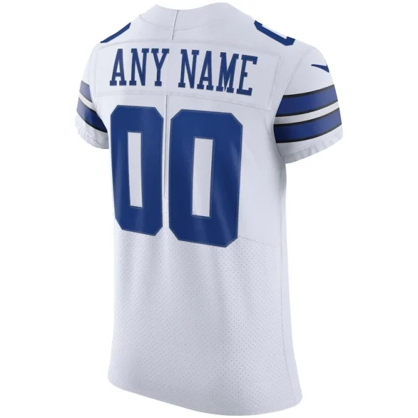 Dallas cowboys nike vapor elite custom jersey White 48