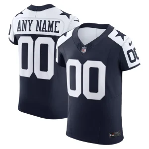 Dallas cowboys nike vapor f.u.s.e. elite custom jersey Navy