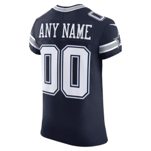 Dallas cowboys nike vapor f.u.s.e. elite custom jersey Navy 48