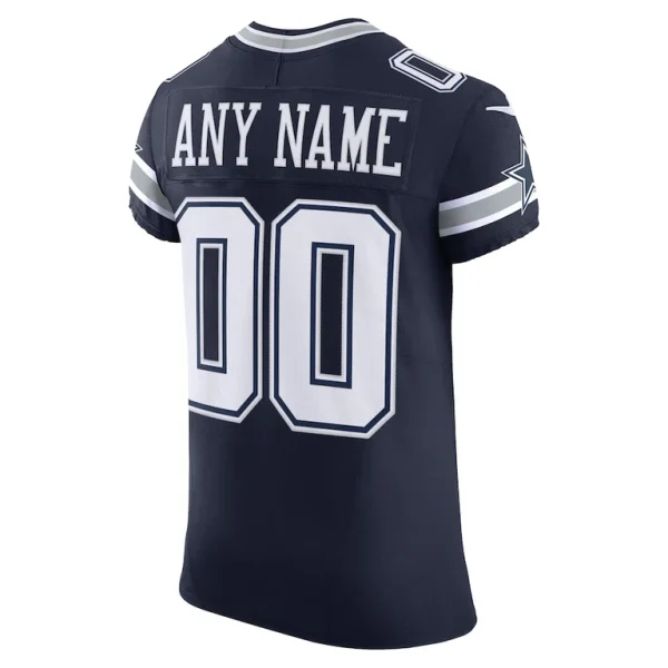 Dallas cowboys nike vapor f.u.s.e. elite custom jersey Navy 48