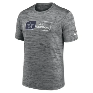 Dallas cowboys nike velocity jock tag performance t shirt Charcoal M