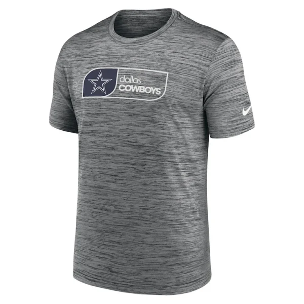 Dallas cowboys nike velocity jock tag performance t shirt Charcoal M