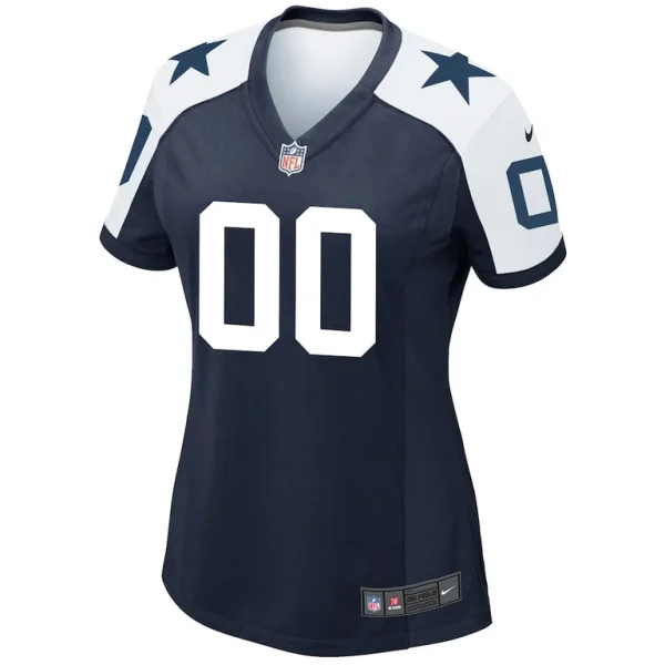 Dallas cowboys nike womens alternate custom game jersey Navy M