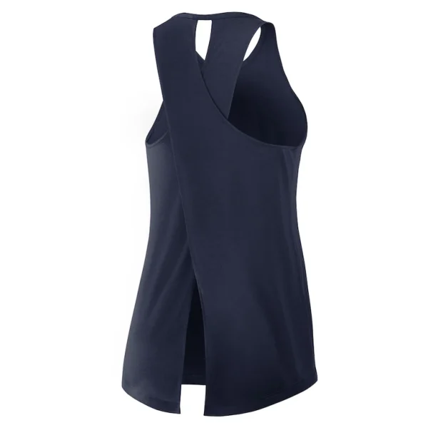 Dallas cowboys nike womens crossback performance tank top Navy M