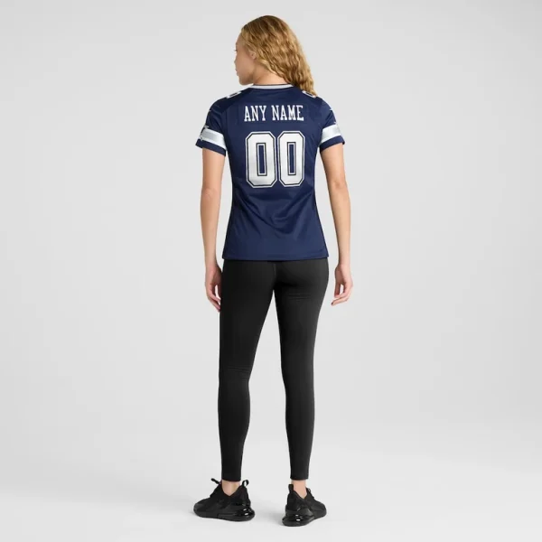 Dallas cowboys nike womens custom game jersey Navy 2XL