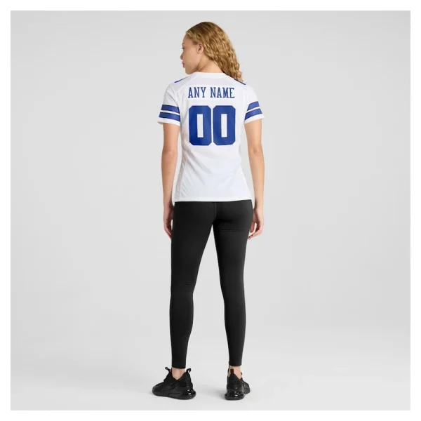 Dallas cowboys nike womens custom game jersey White 2XL