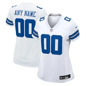 Dallas cowboys nike womens custom game jersey White