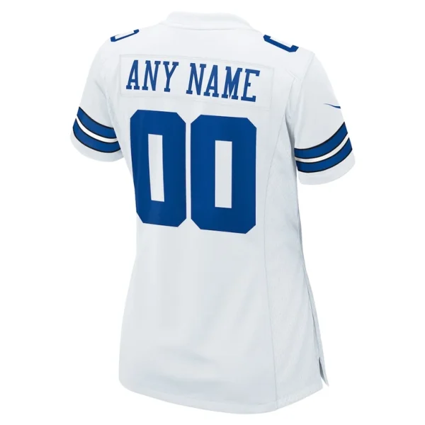 Dallas cowboys nike womens custom game jersey White L