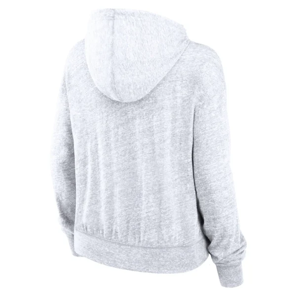 Dallas cowboys nike womens gym vintage logo pullover hoodie White M