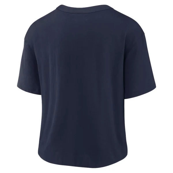 Dallas cowboys nike womens high hip fashion t shirt Navysilver M