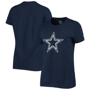 Dallas cowboys nike womens logo essential t shirt Navy