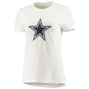 Dallas cowboys nike womens logo essential t shirt White S