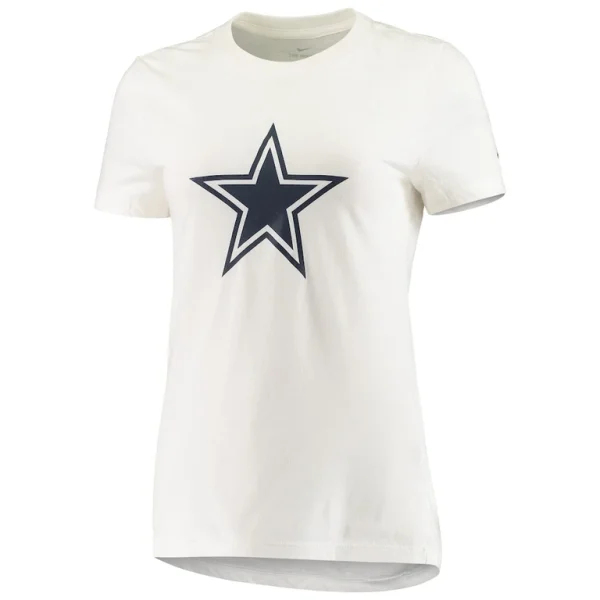 Dallas cowboys nike womens logo essential t shirt White S