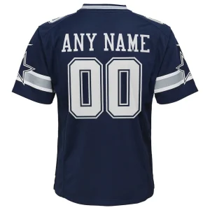 Dallas cowboys nike youth custom game jersey Navy Yth L