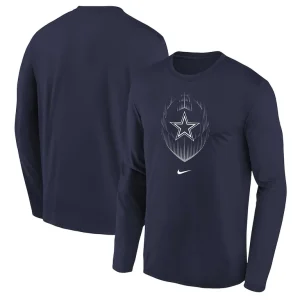 Dallas cowboys nike youth legend icon long sleeve t shirt Navy